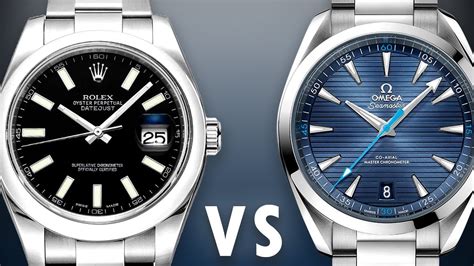 rolex datejust vs omega seamaster|Rolex vs Omega Seamaster.